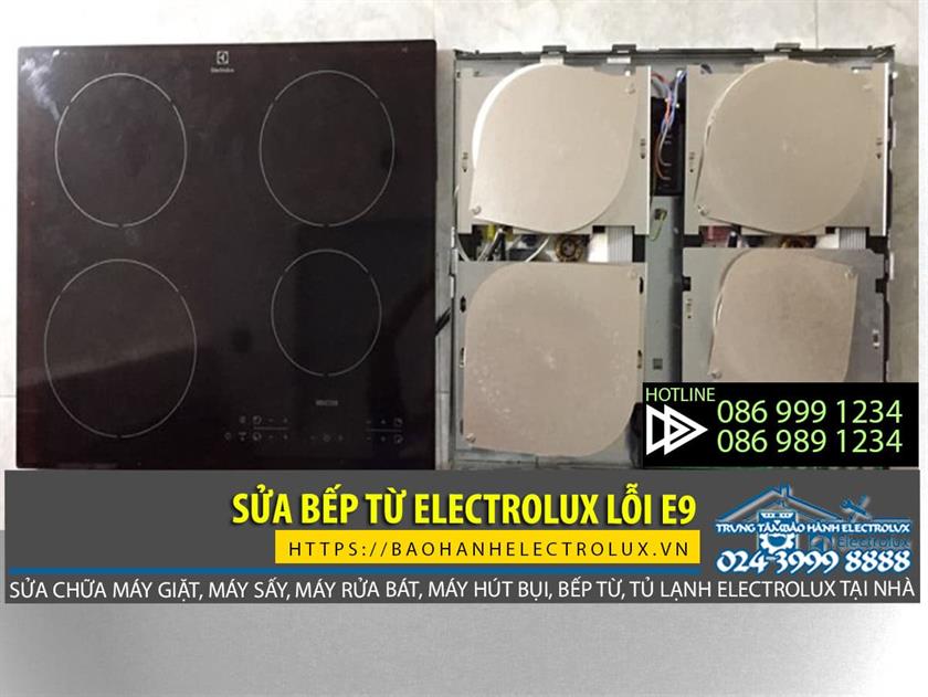 Bếp từ Electrolux lỗi E9