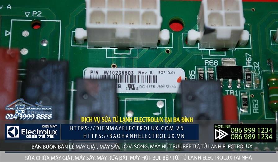Dịch vụ sửa tủ lạnh Electrolux tại Ba Đình