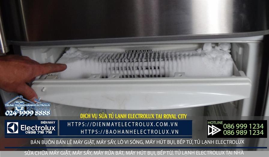 sửa tủ lạnh Electrolux tại Royal City