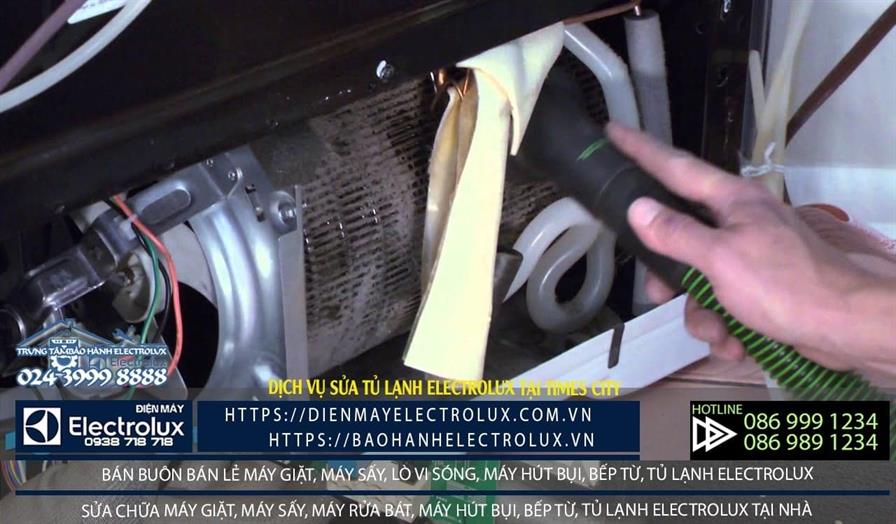 Dịch vụ sửa tủ lạnh electrolux tại times city