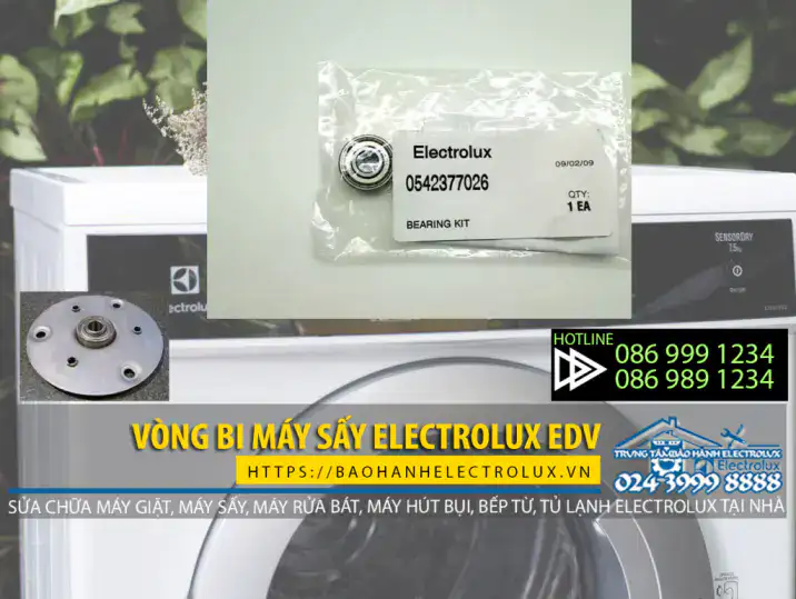 Vòng bi máy sấy Electrolux