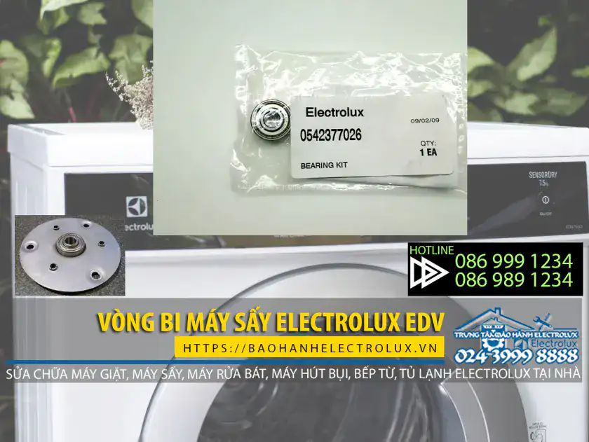 Vòng bi máy sấy Electrolux