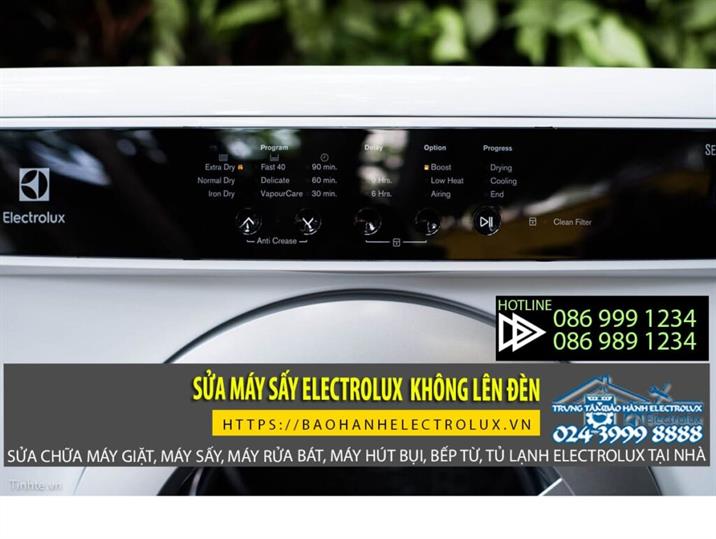 Trung tâm Dịch Vụ Sửa Chữa Electrolux nhận sửa máy sấy eletrolux không lên đèn nhanh chóng
