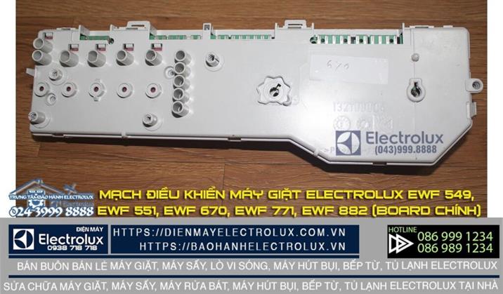 Mạch điều khiển máy giặt Electrolux EWF 549