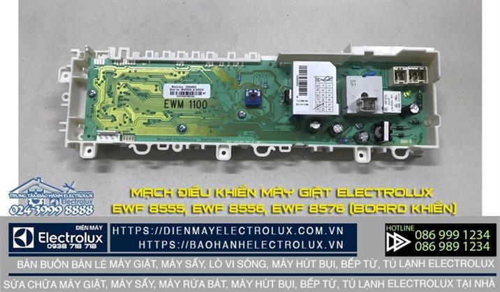 Mạch điều khiển máy giặt Electrolux EWF 8555,
