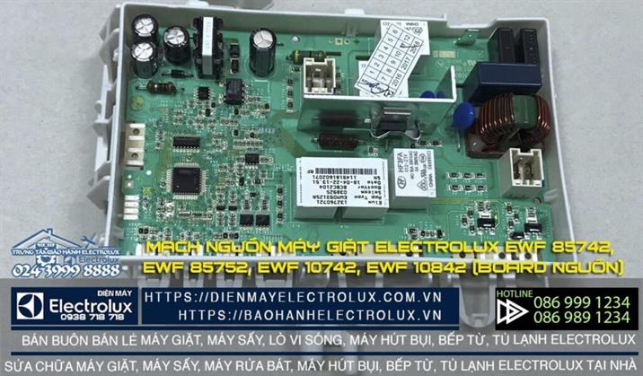 Mạch nguồn điều khiển máy giặt ELectrolux EWF 85742