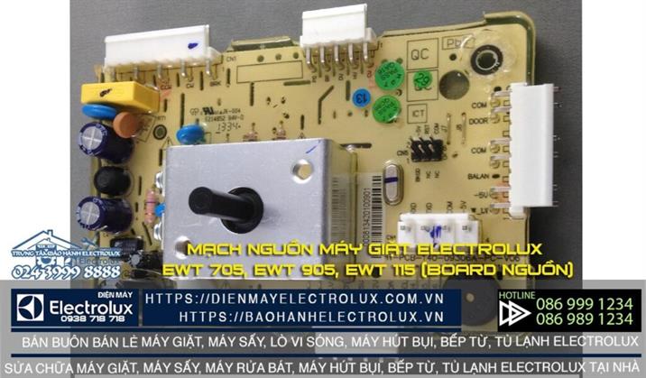 Mạch nguồn máy giặt Electrolux EWT 705