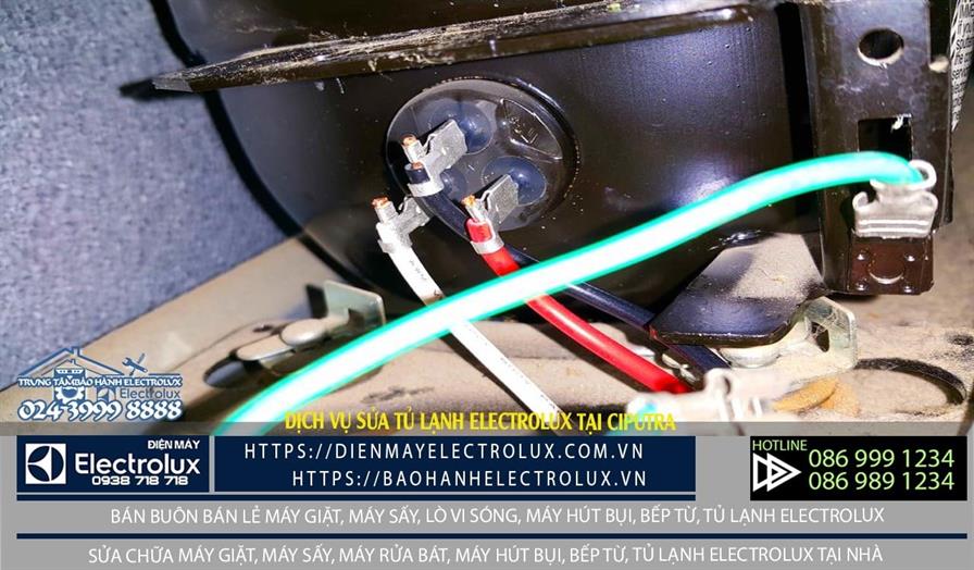 sửa tủ lạnh Electrolux tại Ciputra