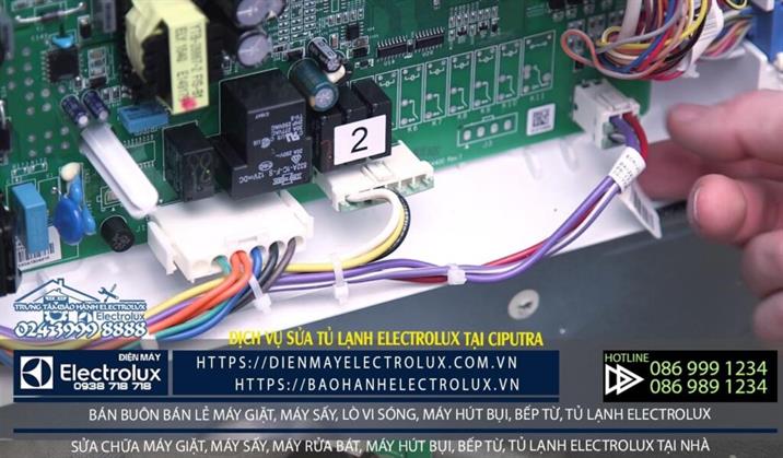 Sửa tủ lạnh Electrolux tại Ciputra