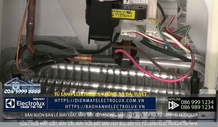 Tủ lạnh Electrolux không xả đá