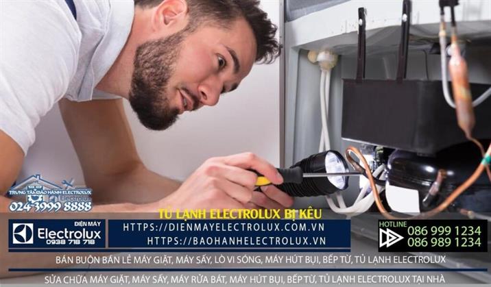 Tủ lạnh Electrolux bị kêu