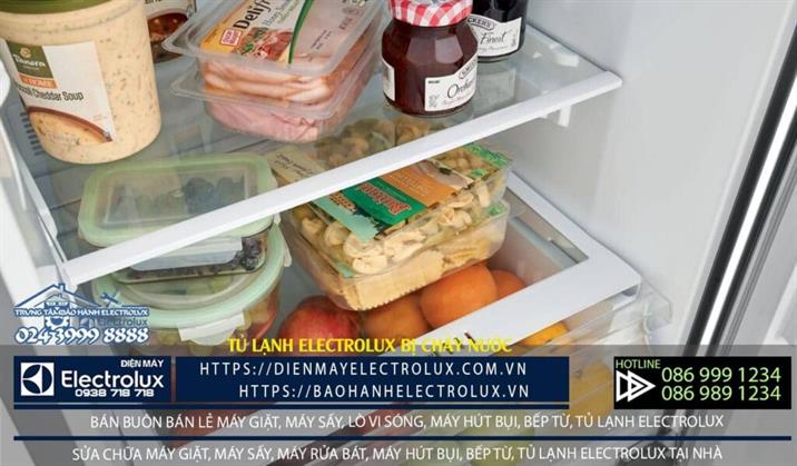 Tủ lạnh Electrolux bị chảy nước