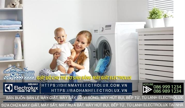 Có thể giặt đồ cho trẻ sơ sinh bằng máy giặt được không