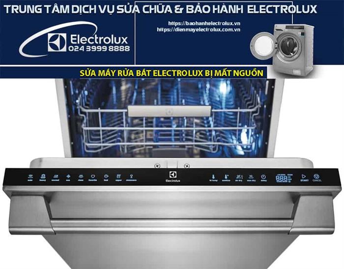 Máy rửa bát Electrolux bị mất nguồn