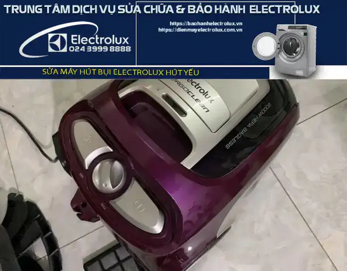 nguyên nhân làm cho máy hút bụi Electrolux hút yếu