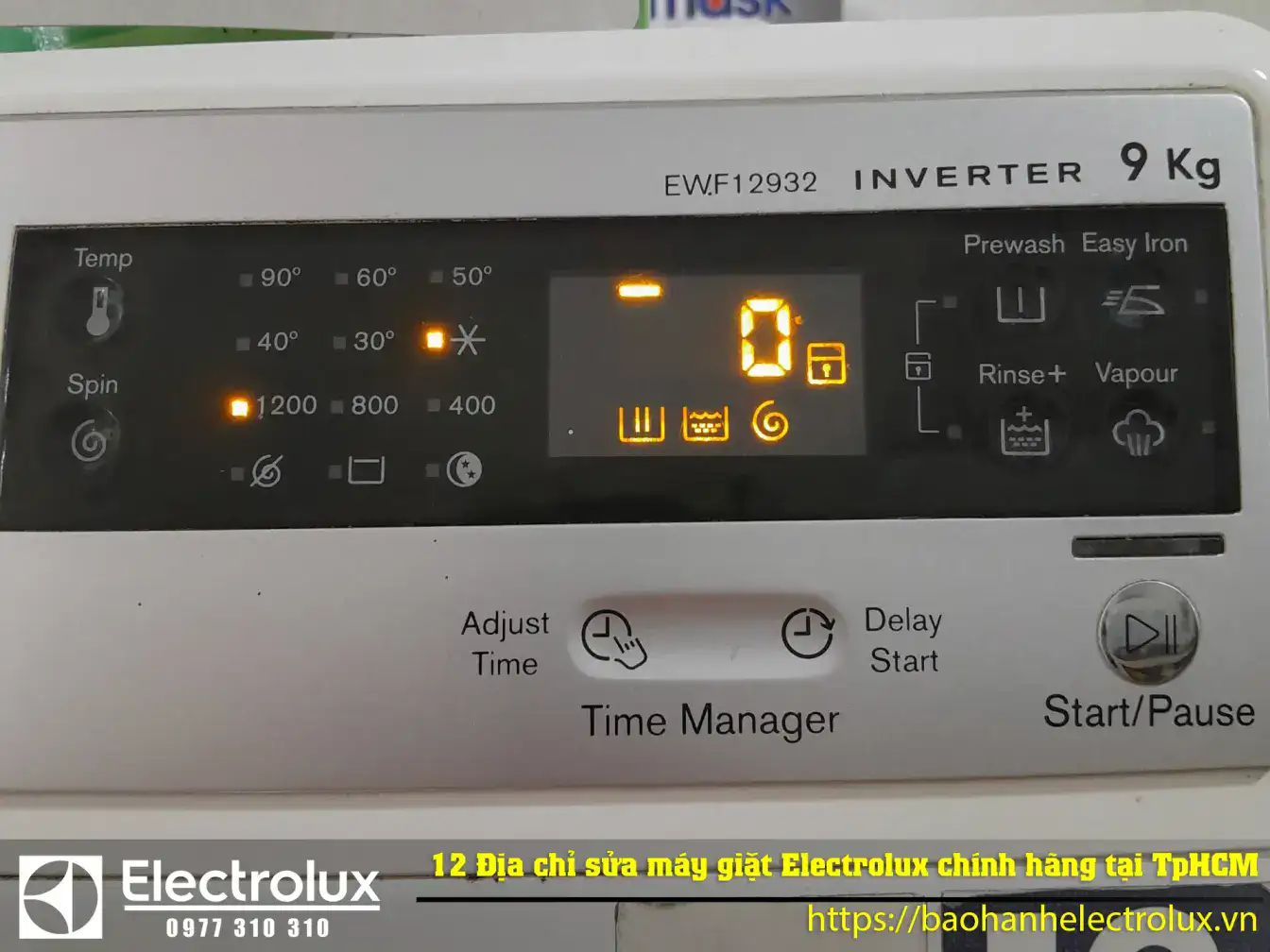 12 Địa chỉ sửa máy giặt Electrolux uy tín nhất, chính hãng tại TpHCM