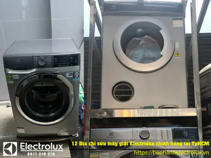 12 Địa chỉ sửa máy giặt Electrolux uy tín nhất, chính hãng tại TpHCM