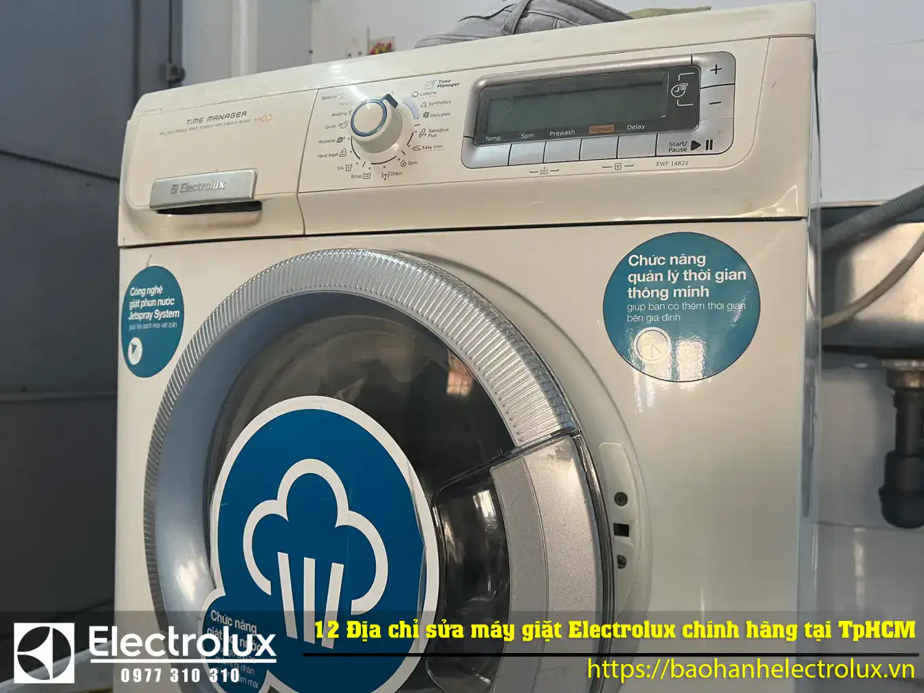 12 Địa chỉ sửa máy giặt Electrolux uy tín nhất, chính hãng tại TpHCM