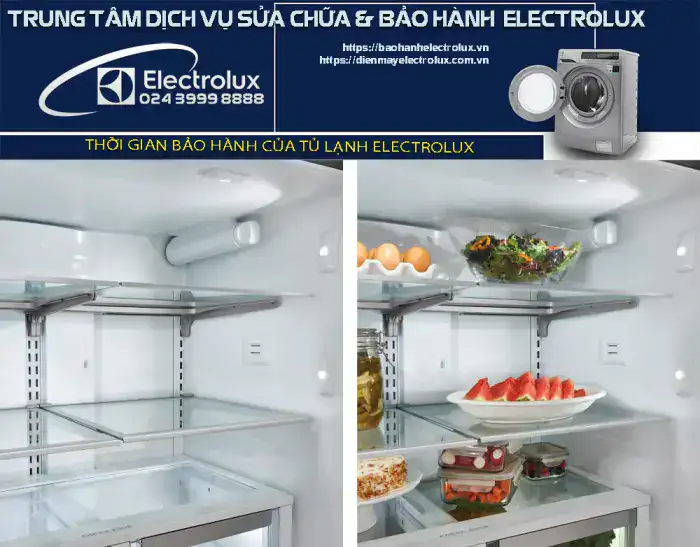 Thời gian bảo hành của tủ lạnh Electrolux