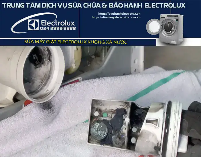 Sửa máy giặt Electrolux không xả nước