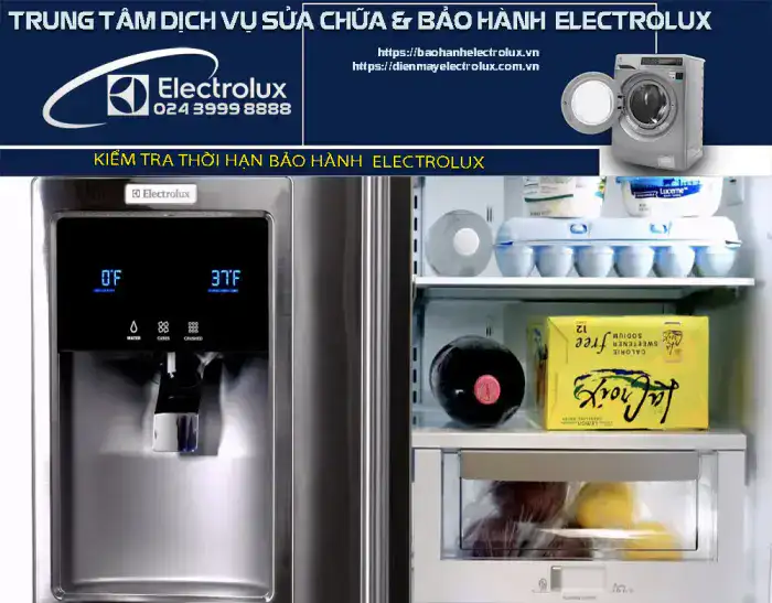 Kiểm tra thời hạn Dịch Vụ Sửa Chữa Electrolux