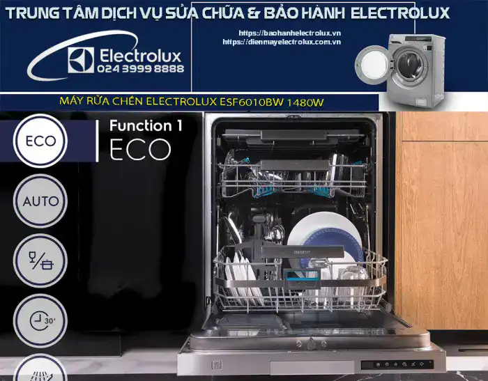 Cách sử dụng máy rửa chén Electrolux ESF6010BW 1480W