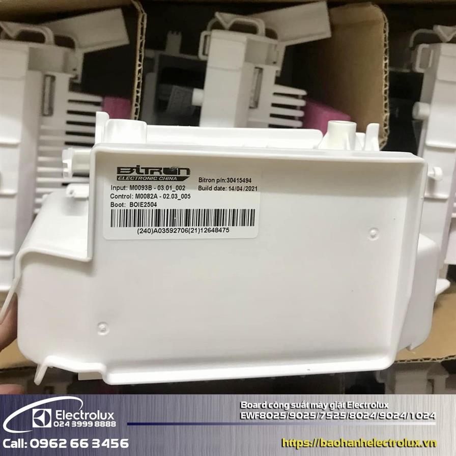 Board mạch công suất máy giặt Electrolux EWF8025/9025/7525/8024/9024/1024 - Ảnh 2