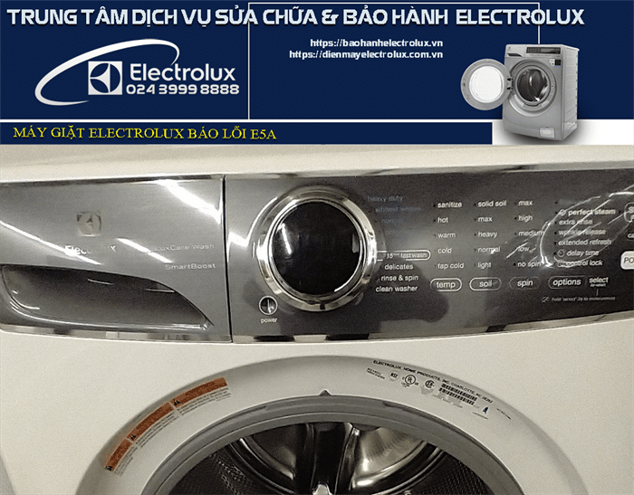 Máy Giặt Electrolux Báo Lỗi E5A