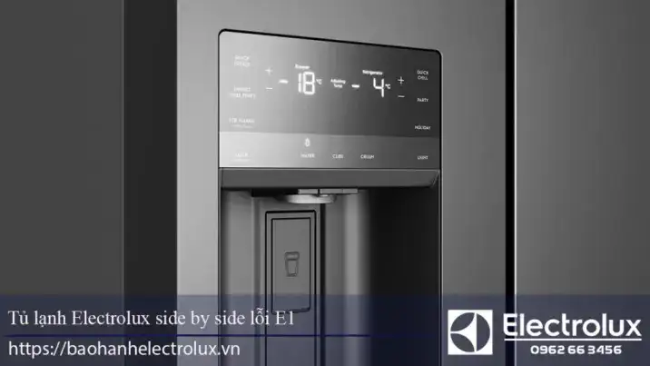 Tủ lạnh Electrolux lỗi E1
