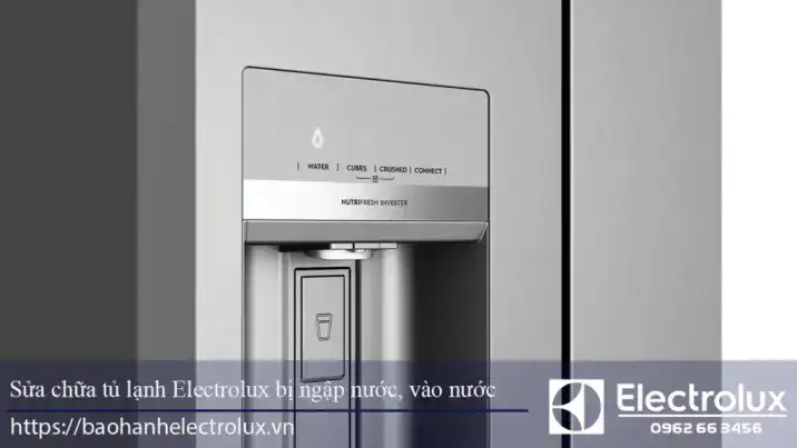 Tủ lạnh Electrolux bị ngập nước, vào nước phải xử lý thế nào?