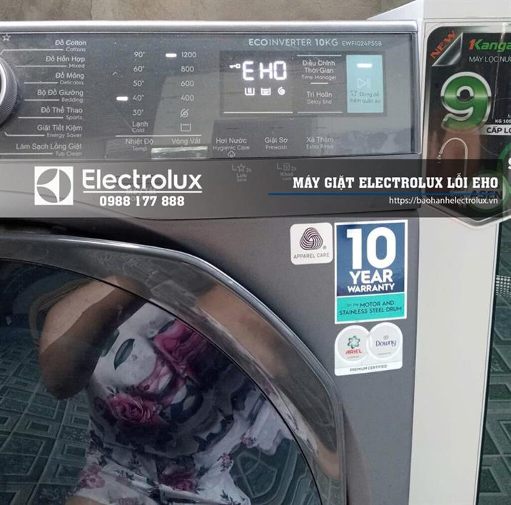 Lỗi EHO máy giặt Electrolux