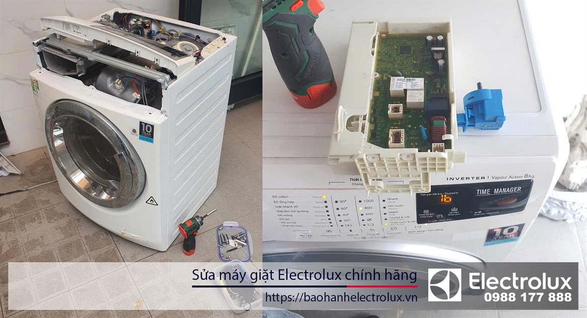 Sửa máy giặt Electrolux chính hãng