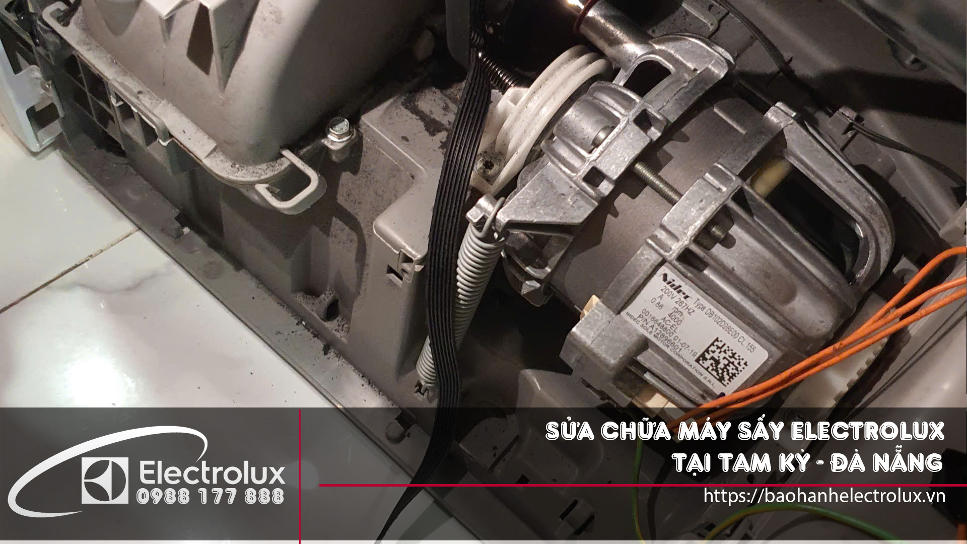Sửa chữa máy sấy Electrolux tại Tam Kỳ - Đà Nẵng