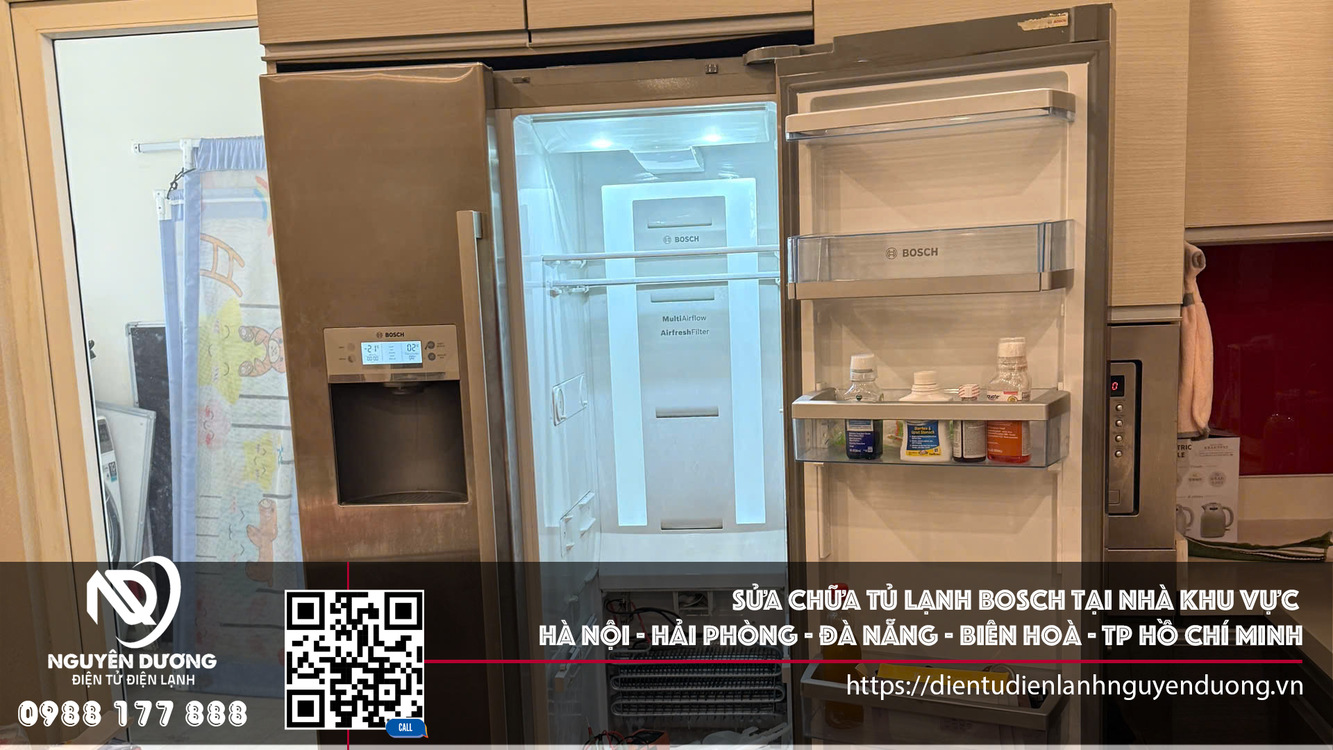 Sửa Chữa tủ Lạnh Bosch