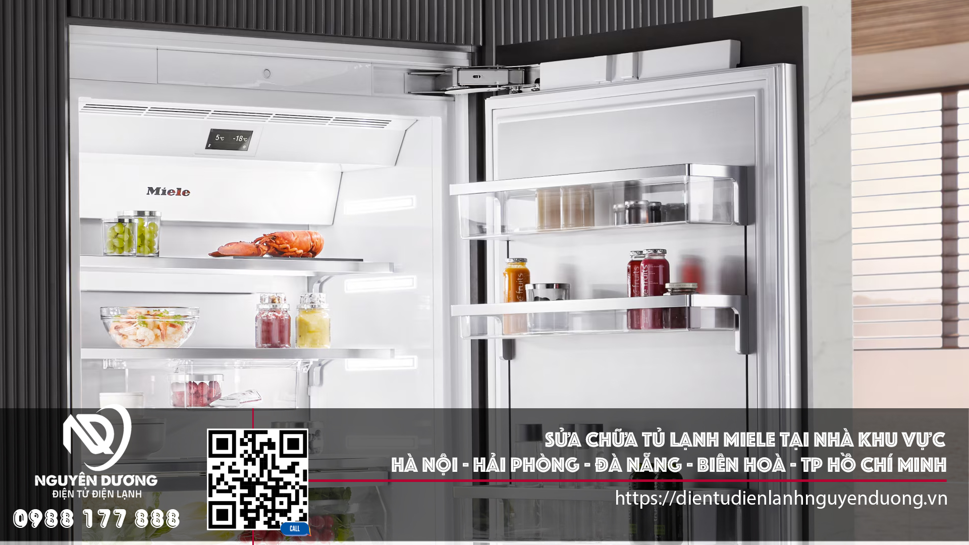 Sửa Chữa Tủ Lạnh Miele