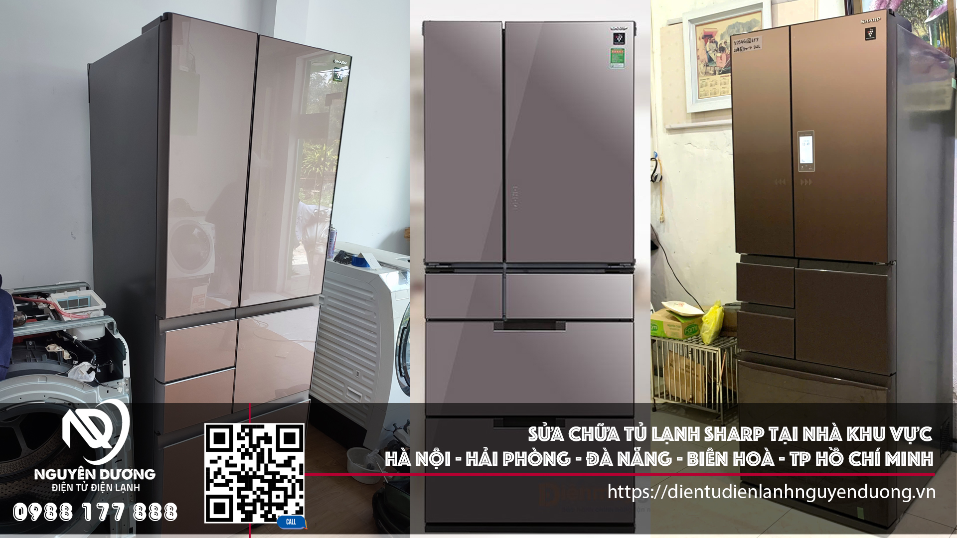 Sửa Chữa tủ Lạnh Sharp