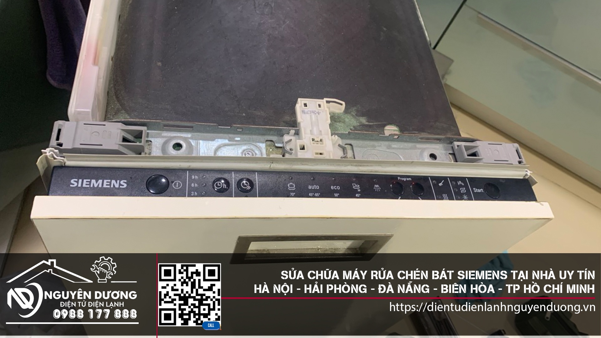 Sửa Chữa Máy Rửa Chén Siemens Tại Nhà