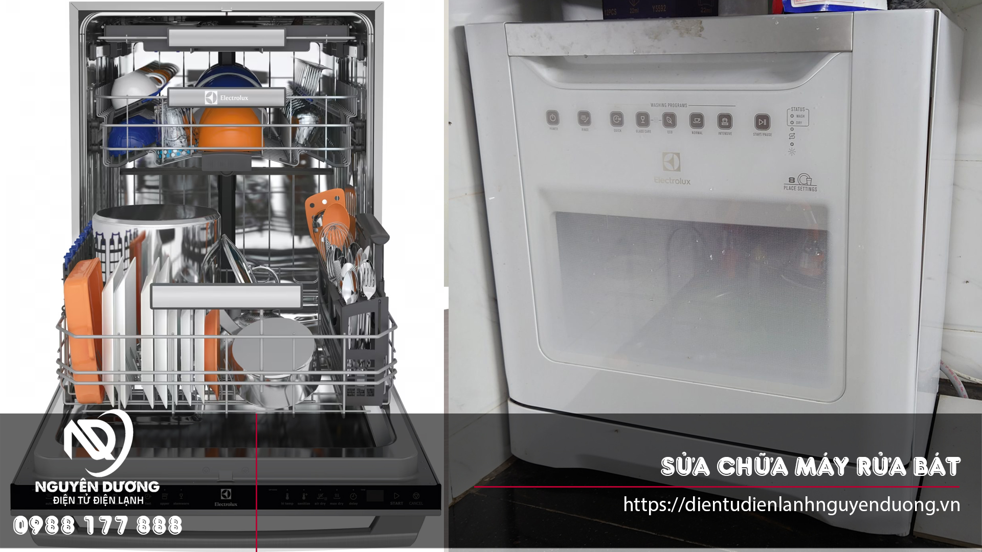 sửa chữa máy rửa chén bát