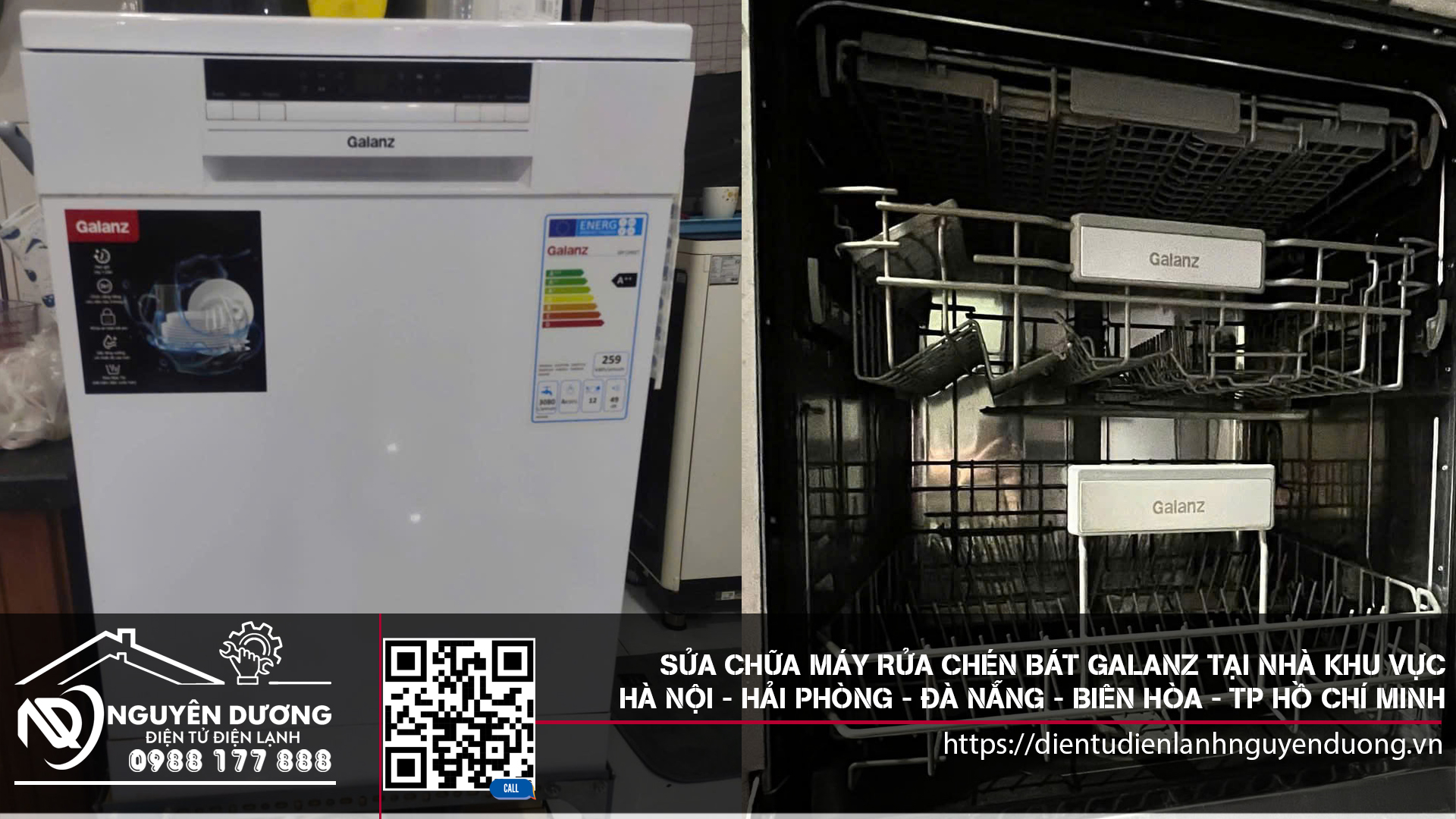Sửa Chữa máy Rửa Bát Galanz