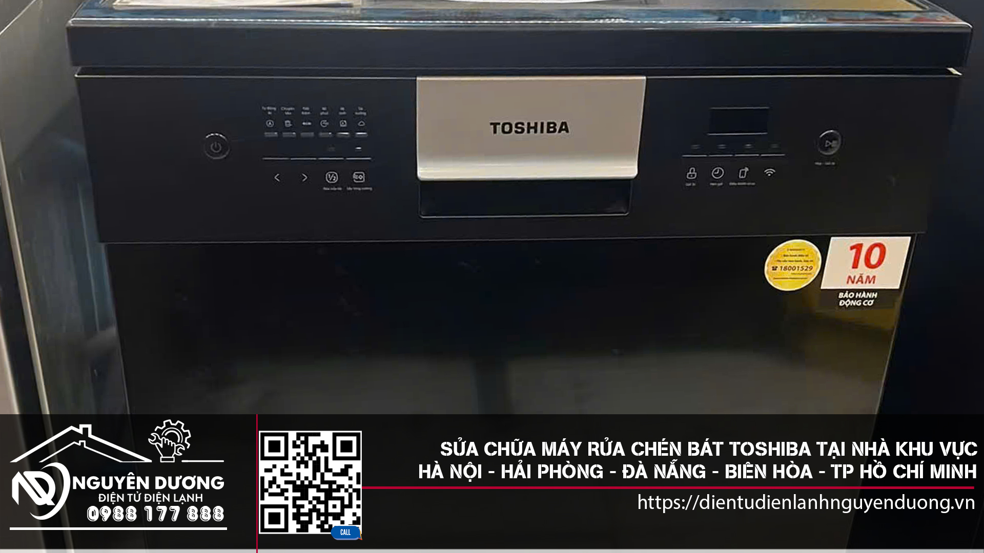 Sửa Chữa Máy Rửa Chén Bát Toshiba