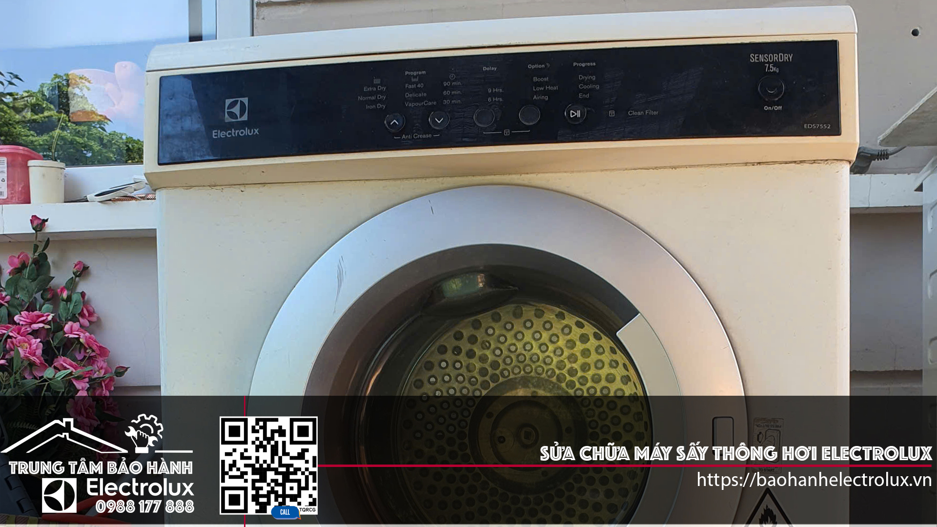 Sửa Chữa Máy Sấy Thông Hơi Electrolux Tại Nhà Khu Vực Hà Nội - Hải Phòng - Đà Nẵng - Biên Hòa - Tp Hồ Chí Minh 