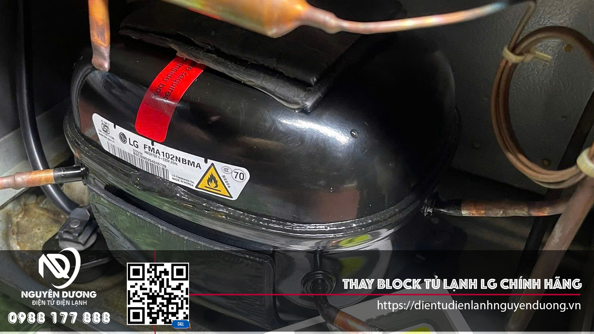 Thay Block Tủ Lạnh LG