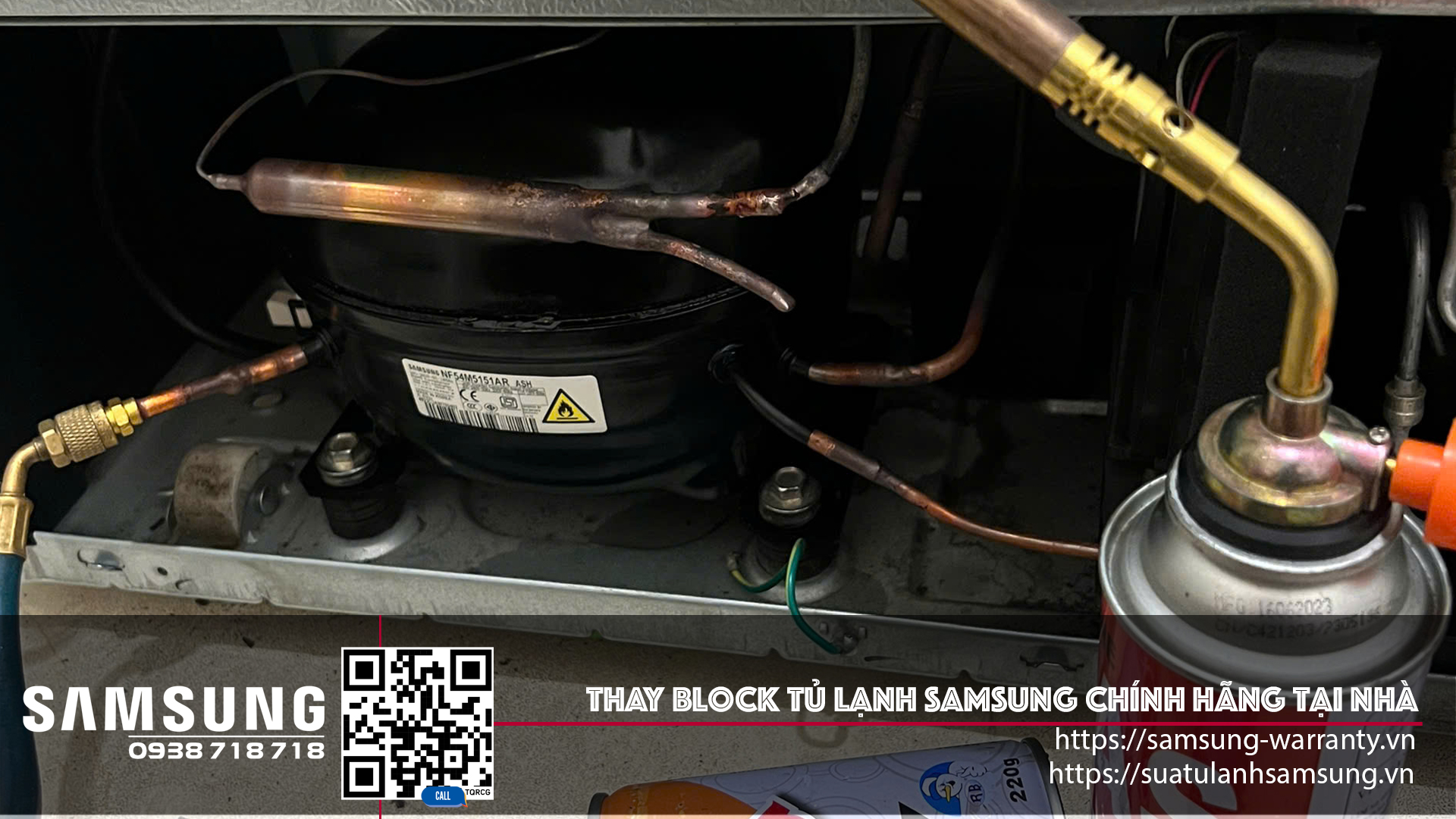 Thay Block Tủ Lạnh Samsung